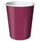 Party Central Hot and Cold Disposable Paper Drinking Party Tumbler Cups - 9oz. - Regal Burgundy Red - Club Pack of 240